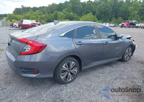 2018 Honda Civic Ex-T from USA, damaged, VIN 19XFC1F39JE002296